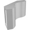 Ekena Millwork 5-in. W x 8-in. D x 8-in. H Stanfield Architectural Grade PVC Knee Brace BRCP05X08X08STA - alternate 2